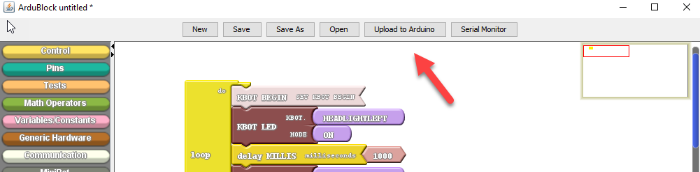 Upload an image alt text